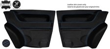 BLUE STITCH 2X REAR DOOR CARD
